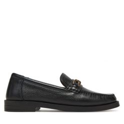 Mokasyny Beverly Hills Polo Club. Czarne mokasyny damskie Beverly Hills Polo Club, bez obcasa. Za 229.99 zł.