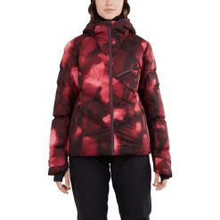 Damska kurtka narciarska Fundango Elyra Padded. Czerwone kurtki sportowe damskie FUNDANGO, na zimę, xs, bez wzorów, bez kaptura. W wyprzedaży za 599.00 zł.