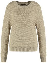 TAIFUN Sweter w kolorze beżowym rozmiar: 40. Brązowe swetry klasyczne damskie Taifun, bez kołnierzyka. Za 206.42 zł.