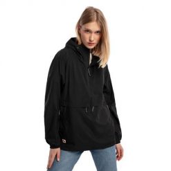 Kurtka turystyczna damska Fjällräven High Coast Lite Anorak. Czarne kurtki damskie Fjällräven, m, bez wzorów, bez kaptura. Za 759.50 zł.