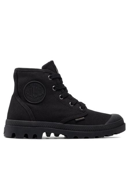 Palladium Trapery Pampa HI 92352-060 Czarny. Czarne trapery damskie Palladium, z materiału, bez zapięcia. Za 379.99 zł.