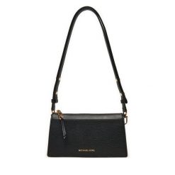 Torebka MICHAEL Michael Kors. Czarne listonoszki damskie MICHAEL Michael Kors, bez wzorów, bez dodatków. Za 529.99 zł.