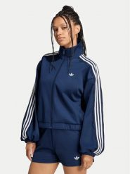 Adidas Bluza Lace Oversized Archive Track Top LG4277 Niebieski Regular Fit. Niebieskie bluzy damskie Adidas, xs, bez wzorów, z syntetyku, bez kaptura. Za 399.99 zł.