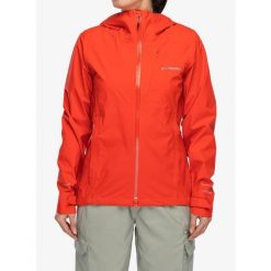 Kurtka damska Columbia Trailborne 2.5L Shell. Czerwone kurtki damskie Columbia, l, bez wzorów, bez kaptura. Za 692.99 zł.