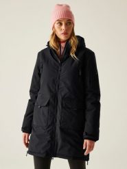 Regatta Kurtka zimowa "Gwynn" w kolorze czarnym rozmiar: 40. Czarne kurtki damskie Regatta, na zimę, bez wzorów, z puchu, bez kaptura. Za 391.99 zł.