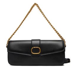 Torebka TWINSET. Czarne listonoszki damskie Twinset, bez wzorów, bez dodatków. Za 1,169.00 zł.