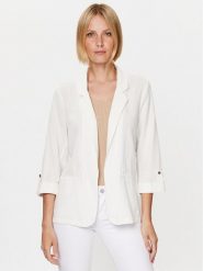 Vero Moda Marynarka Jesmilo 10279700 Biały Regular Fit. Białe marynarki i żakiety damskie Vero Moda, s, bez wzorów, z wiskozy. Za 119.99 zł.