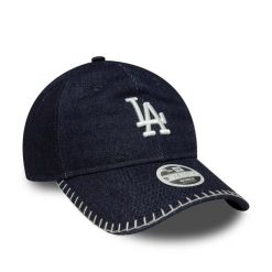 Czapka baseballowa damska New York Mets New Era 9Forty Denim stitch. Niebieskie czapki damskie New Era, bez wzorów, z denimu. Za 176.50 zł.