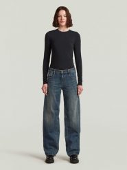 G-Star Dżinsy - Loose fit - w kolorze granatowym rozmiar: W29/L/34. Niebieskie jeansy damskie G-Star, z podwyższonym stanem. Za 260.96 zł.