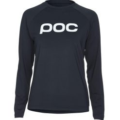 Bluza rowerowa damska POC Reform Enduro Jersey. Czarne bluzy damskie POC, s, bez wzorów, z jersey, bez kaptura. Za 287.99 zł.