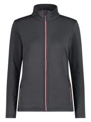 CMP Kurtka polarowa w kolorze czarnym rozmiar: 34. Czarne kurtki damskie CMP, bez wzorów, z materiału, bez kaptura. Za 87.61 zł.