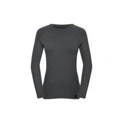 Koszulka longsleeve damska termoaktywna bezszwowa Fjord Nansen Oxiva Merino. Szare koszulki damskie Fjord Nansen, bez wzorów, bez kołnierzyka, bez ramiączek. Za 299.99 zł.