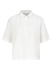 Sublevel Bluzka w kolorze białym rozmiar: XXL. Białe bluzki damskie Sublevel, xxl, bez wzorów, bez kołnierzyka, bez ramiączek. Za 60.99 zł.