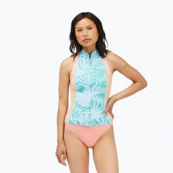 Koszulka neoprenowa Billabong Salty Dayz. Czerwone koszulki damskie Billabong, xs, bez wzorów, z neoprenu, bez kołnierzyka, bez ramiączek. Za 189.99 zł.