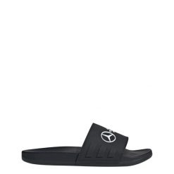 Klapki Mercedes - AMG Petronas Formula One Team adilette Comfort. Białe klapki damskie Adidas, bez wzorów, bez obcasa, bez zapięcia. Za 239.00 zł.