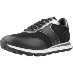 Buty GEOX D SPHERICA VSERIES Czarny. Czarne obuwie trekkingowe damskie Geox, ze skóry, bez zapięcia. Za 440.99 zł.
