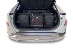 Torby Do Bagażnika Hyundai Kona Hev 2023+ 4Szt Kjust. Czarne torby podróżne KJUST, bez wzorów, z kauczuku. Za 1,234.00 zł.