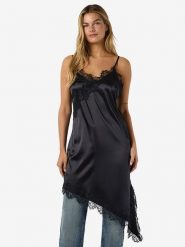 Noisy may Sukienka "Sofie" w kolorze czarnym rozmiar: S. Czarne sukienki damskie Noisy may, bez wzorów, z koronki, bez ramiączek. Za 126.99 zł.