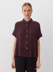 Someday. Koszula w kolorze brązowym rozmiar: 36. Brązowe koszule damskie someday., bez wzorów, z wiskozy, bez kołnierzyka, bez ramiączek. Za 165.99 zł.