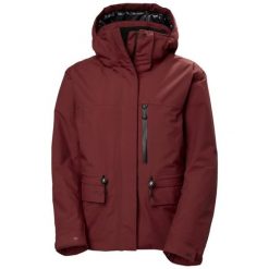 Damska kurtka narciarska Helly Hansen Nora 2.0. Czerwone kurtki sportowe damskie Helly Hansen, na zimę, bez wzorów, bez kaptura. Za 1,283.90 zł.
