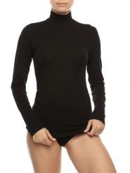 COTONELLA Koszulka w kolorze czarnym rozmiar: S. Czarne koszulki damskie Cotonella, s, bez wzorów, bez kołnierzyka, bez ramiączek. Za 41.39 zł.