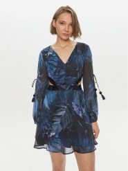 Guess Sukienka codzienna W3GK81 WCWF2 Kolorowy A-Line Fit. Sukienki damskie Guess, z aplikacjami, z syntetyku, bez ramiączek. Za 1,269.00 zł.