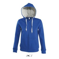 Bluza damska z kapturem Sol's Soul. Białe bluzy damskie SOL'S, s, bez wzorów, z bawełny, z kapturem. Za 239.60 zł.