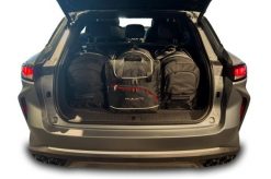 Torby Do Bagażnika Omoda 9 Phev 2025+ 4Szt Kjust. Czarne torby podróżne KJUST, bez wzorów, z kauczuku. Za 1,330.00 zł.
