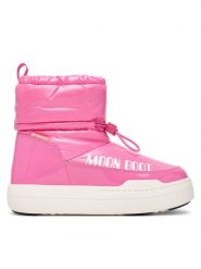 Moon Boot Śniegowce 80D3440110 S Różowy. Czerwone kozaki dziewczęce Moon Boot, bez wzorów, ze skóry, bez obcasa, bez zapięcia. Za 859.99 zł.