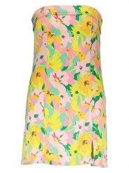 Gina Tricot Sukienka ze wzorem rozmiar: 36. Sukienki damskie Gina Tricot, bez wzorów, bez ramiączek. Za 35.18 zł.