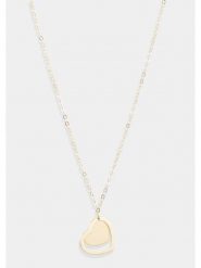 OR ÉCLAT Złoty naszyjnik "Louise" z zawieszką - dł. 42 cm rozmiar: onesize. Żółte naszyjniki damskie Or Éclat, złote. Za 494.95 zł.