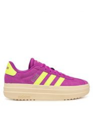 Adidas Sneakersy VL Court Bold JI1785 Różowy. Czerwone obuwie sportowe damskie Adidas, ze skóry, bez zapięcia. Za 379.99 zł.