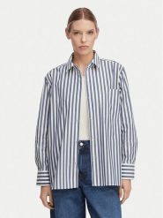 Tommy Hilfiger Koszula WW0WW45612 Niebieski jasny. Niebieskie koszule damskie Tommy Hilfiger, bez wzorów, z bawełny, bez kołnierzyka, bez ramiączek. Za 489.99 zł.