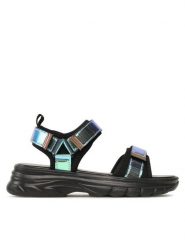 Nelli Blu Sandały GSS22-029 Kolorowy. Sandały dziewczęce Nelli Blu, ze skóry, bez obcasa, bez zapięcia. Za 59.99 zł.