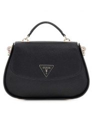 Guess Torebka w kolorze czarnym - 27 x 18 x 5 cm rozmiar: onesize. Czarne torebki klasyczne damskie Guess, z materiału, przez ramię, bez dodatków. Za 505.13 zł.