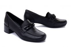 RIEKER 41660-00 black, półbuty/mokasyny damskie. Czarne mokasyny damskie Rieker, bez obcasa. Za 339.90 zł.