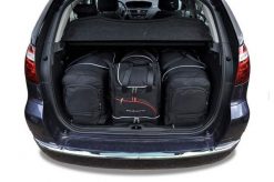 Torby Do Bagażnika Citroen C4 Picasso 2007-2013 4Szt Kjust. Czarne torby podróżne KJUST, bez wzorów, z kauczuku. Za 1,227.00 zł.