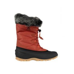 Buty zimowe damskie Kamik Momentum 3 Women. Czarne obuwie trekkingowe damskie Kamik, bez zapięcia. Za 479.99 zł.