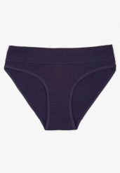 Granatowe Majtki Figi z Bawełny Aonevia. Niebieskie figi Born2be, bez wzorów, z bawełny. Za 4.99 zł.