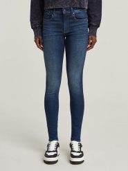 G-Star Dżinsy "Lhana" - Skinny fit - w kolorze niebieskim rozmiar: W32/L30. Niebieskie jeansy damskie G-Star. Za 206.42 zł.