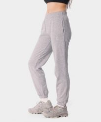 Spodnie dresowe sportowe dla kobiet Carpatree Varsity Chic. Szare spodnie sportowe damskie Carpatree, s, bez wzorów, z bawełny, na fitness i siłownię. Za 199.99 zł.