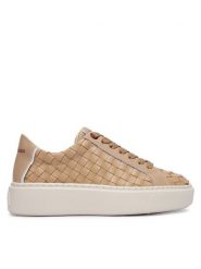 Alexander Smith Sneakersy London High ALBDLHW 8412 Brązowy. Brązowe obuwie sportowe damskie Alexander Smith, ze skóry, bez zapięcia. Za 1,039.00 zł.