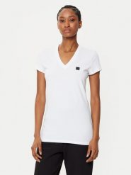 Armani Exchange T-Shirt XW000105 AF11929 U0002 Biały Slim Fit. Białe t-shirty damskie Armani Exchange, xs, bez wzorów, z bawełny, bez kołnierzyka. Za 159.99 zł.