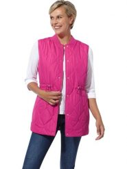 WITT WEIDEN Kamizelka pikowana w kolorze różowym rozmiar: 52. Różowe kamizelki damskie WITT WEIDEN, bez wzorów, bez kaptura. Za 65.95 zł.