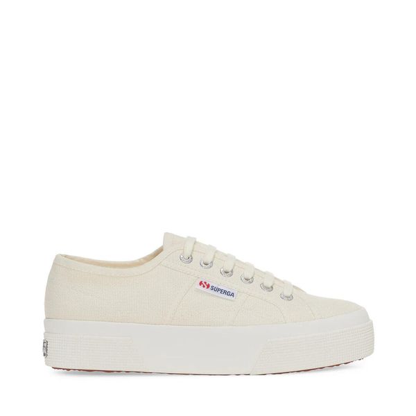 Sneakersy Superga 2740 Platform. Brązowe obuwie sportowe damskie Superga, bez zapięcia. W wyprzedaży za 303.50 zł.