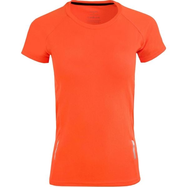 Damska Koszulka Sportowa Jumper Pomarańczowa XL - Oddychająca i Stylowa. Brązowe koszulki sportowe damskie JUMPERS, xl, bez wzorów, bez ramiączek, do piłki nożnej. Za 111.99 zł.