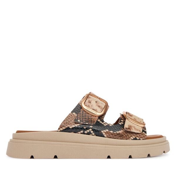 Klapki Tamaris. Klapki damskie Tamaris, bez wzorów, bez obcasa, bez zapięcia. Za 287.99 zł.