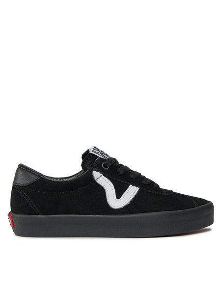 Vans Tenisówki Sport Low VN000CQRBKA1 Czarny. Czarne obuwie sportowe damskie Vans, bez wzorów, ze skóry, bez zapięcia. Za 226.99 zł.