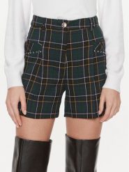 Liu Jo Szorty materiałowe MF3347 T4419 Zielony Relaxed Fit. Zielone szorty damskie Liu Jo, bez wzorów, z materiału. Za 779.99 zł.