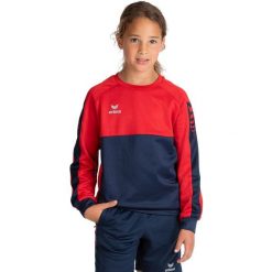 Bluza Erima Six Wings Multicolor Junior. Czerwone bluzy damskie Erima, bez wzorów, z bawełny, bez kaptura. Za 271.99 zł.